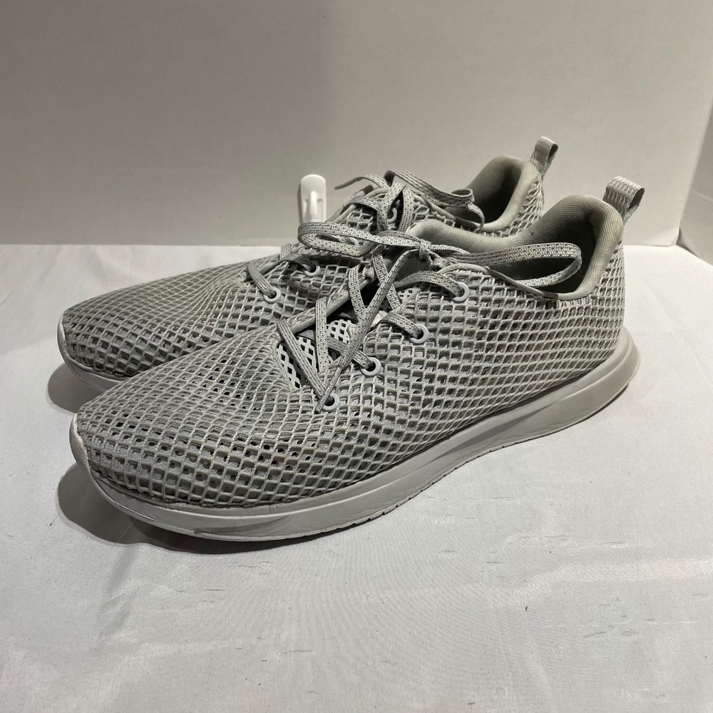NOBULL Mesh Runner Mens 13.5 Light Grey Training Running Shoes Sneakers